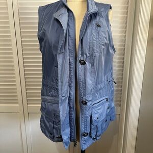 Blue Utility Vest by Zenergy